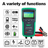 Тестер автомобільних акумуляторів DUOYI DY2015 12V Battery Tester аналізатор акб, фото 5