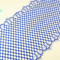 Мереживо шантильї фіалковому «Айоланта» не еластичне ( купон 1,65 м.)