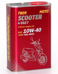 Моторное масло Mannol Scooter 4-Takt 10W40
