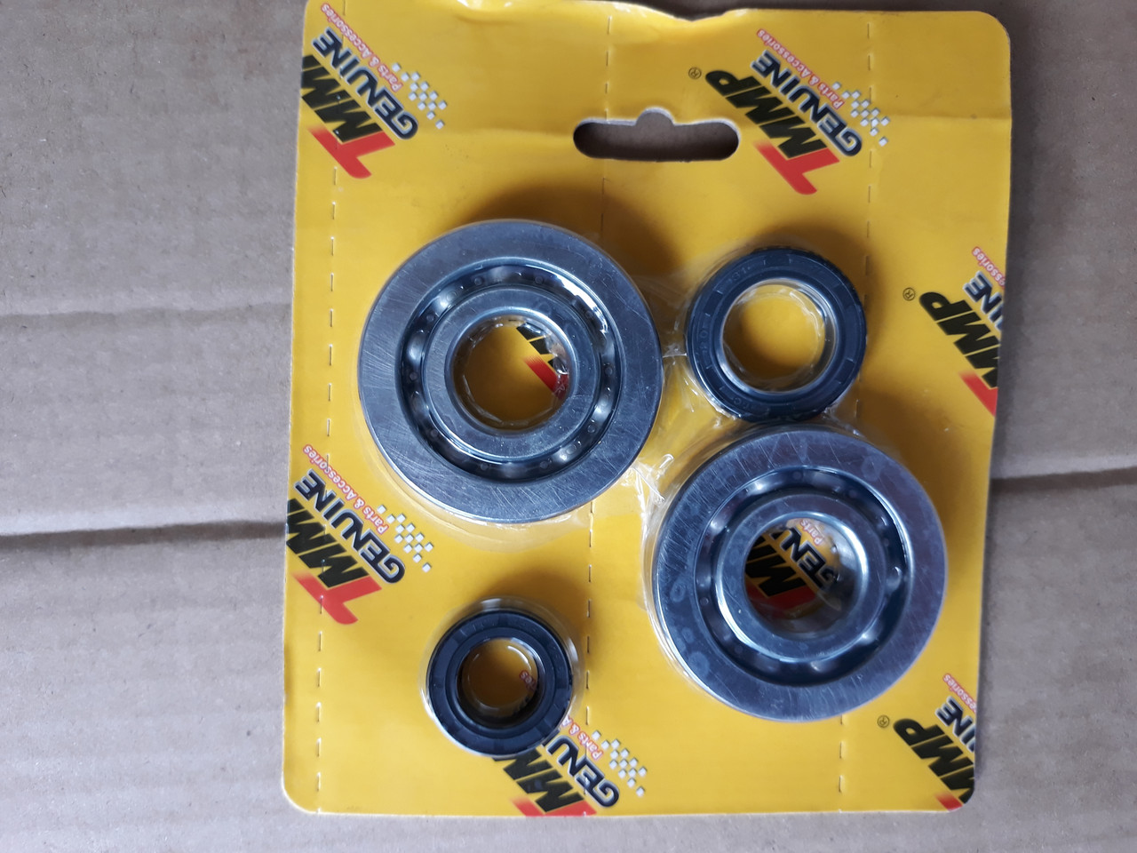 К-т підшипників із сальниками колінвала для скутера Honda Tact 30,31, фото 1