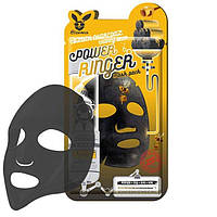 Очищающая тканевая маска для лица Elizavecca Black Charcoal Honey Deep Power Ringer Mask Pack 23 мл