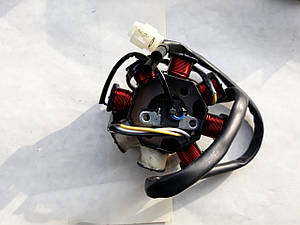 Генератор (статор) 6+2 5 контактів для GY6 50c