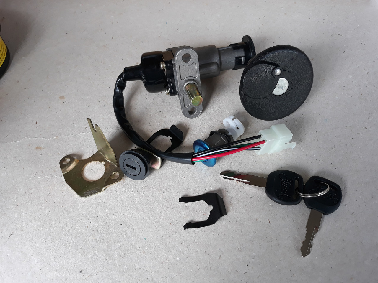 Замок запалювання до-т RACE GY6 125, 150c, фото 1