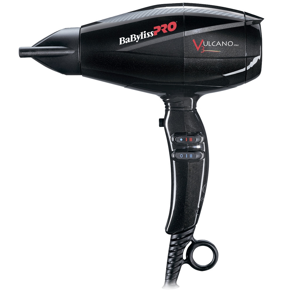 Фен ручної BaByliss VULCANO V3 Ionic 2200W, BLACK