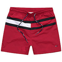 Мужские пляжные шорты (плавки) для купания Tommy Hilfiger, цвет красный, размер 3XL