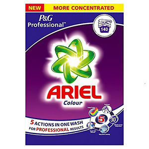 Пральний порошок Ariel colour 5 professional 2001s 140 прань (8,8 кг)