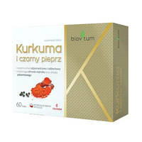 Kurkuma i czarny pieprz регулює роботу шлунково-кишкового тракту, покращує травлення, 60 кап.