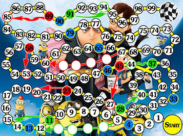 Гра-Ходилка "Пасіпаки"