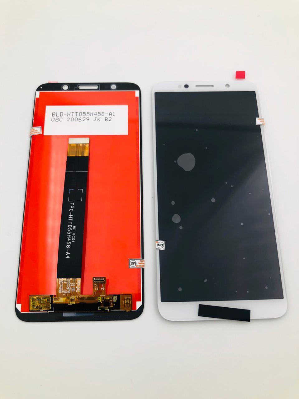 Дисплей Huawei Y5 2018/Y5 Prime 2018/Y5 Pro 2018/Honor 7A/Honor 7s/Honor Play 7, білий, з тачскріном, ORIG, фото 1