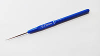 Крючок для вязания № 0.75 мм пластиковая ручка