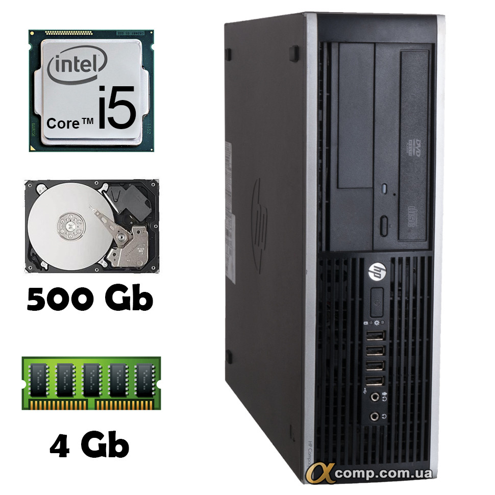 HP Compaq Pro 6300 SFF (i5-2300 • 4Gb • 500Gb) БУ, фото 1