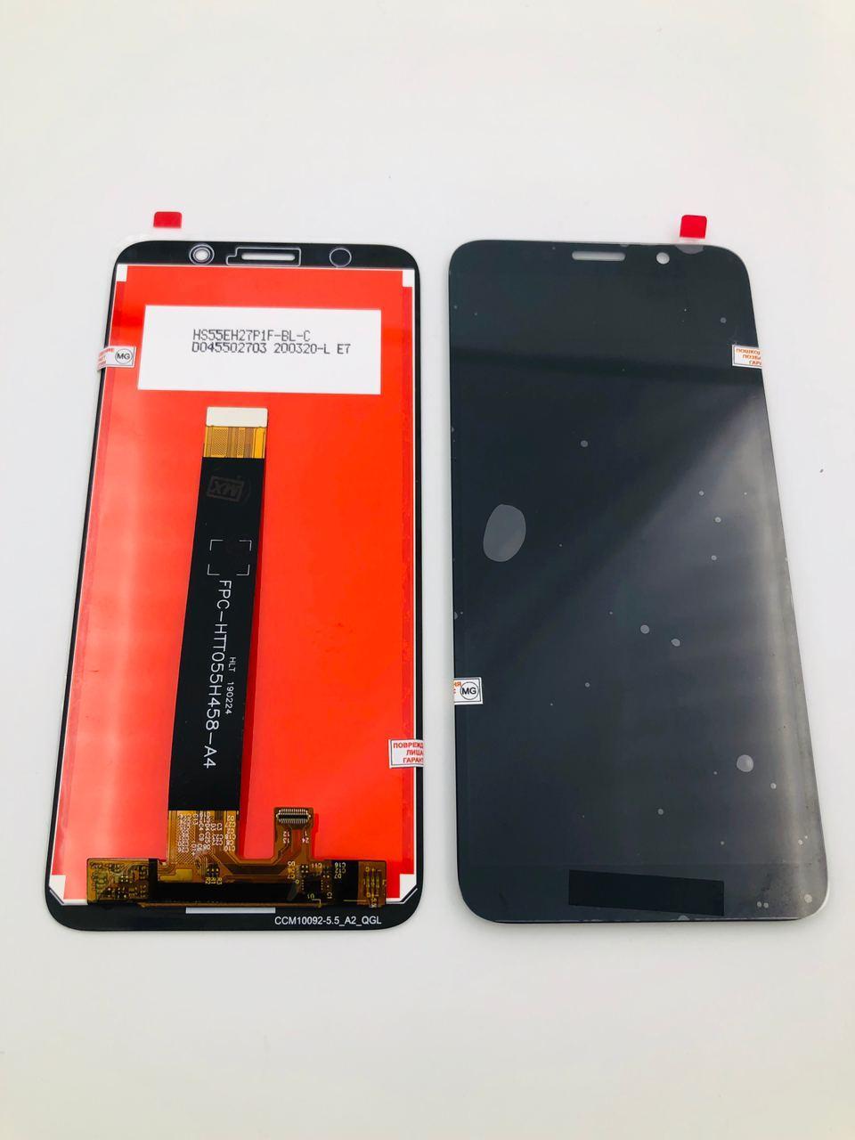 Дисплей для мобільного телефона Huawei Y5 2018/Y5 Prime 2018/Y5 Pro 2018. чорний, з тачскрином, ORIG, фото 1