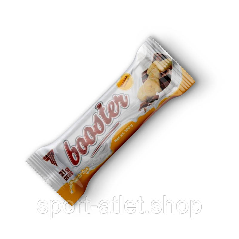 Батончик Trec Nutrition Booster Bar, 100 грамів Банан