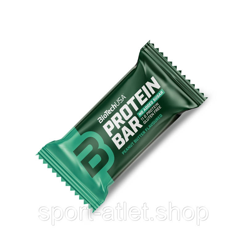 Батончик BioTech Protein Bar, 35 грамів Арахісова паста