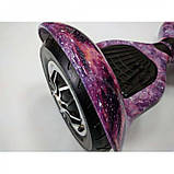 Гироскутер Smart Balance Wheel 10 дюймів фіолетовий космос для дітей і дорослих. Гироборд дитячий, фото 8