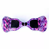 Гироскутер Smart Balance Wheel 10 дюймів фіолетовий космос для дітей і дорослих. Гироборд дитячий, фото 5