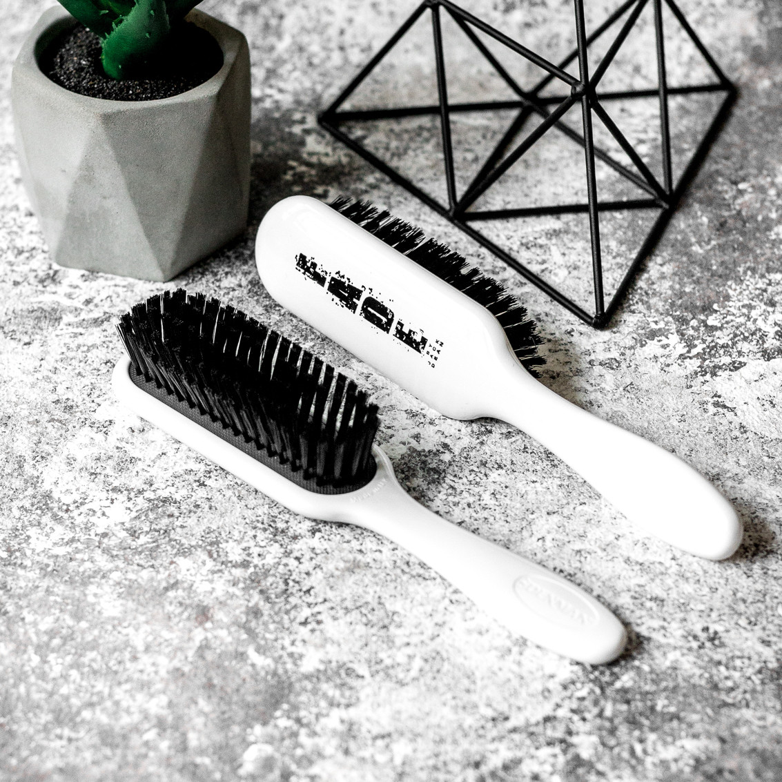 Jack Dean fade brush white Щітка для фейда біла
