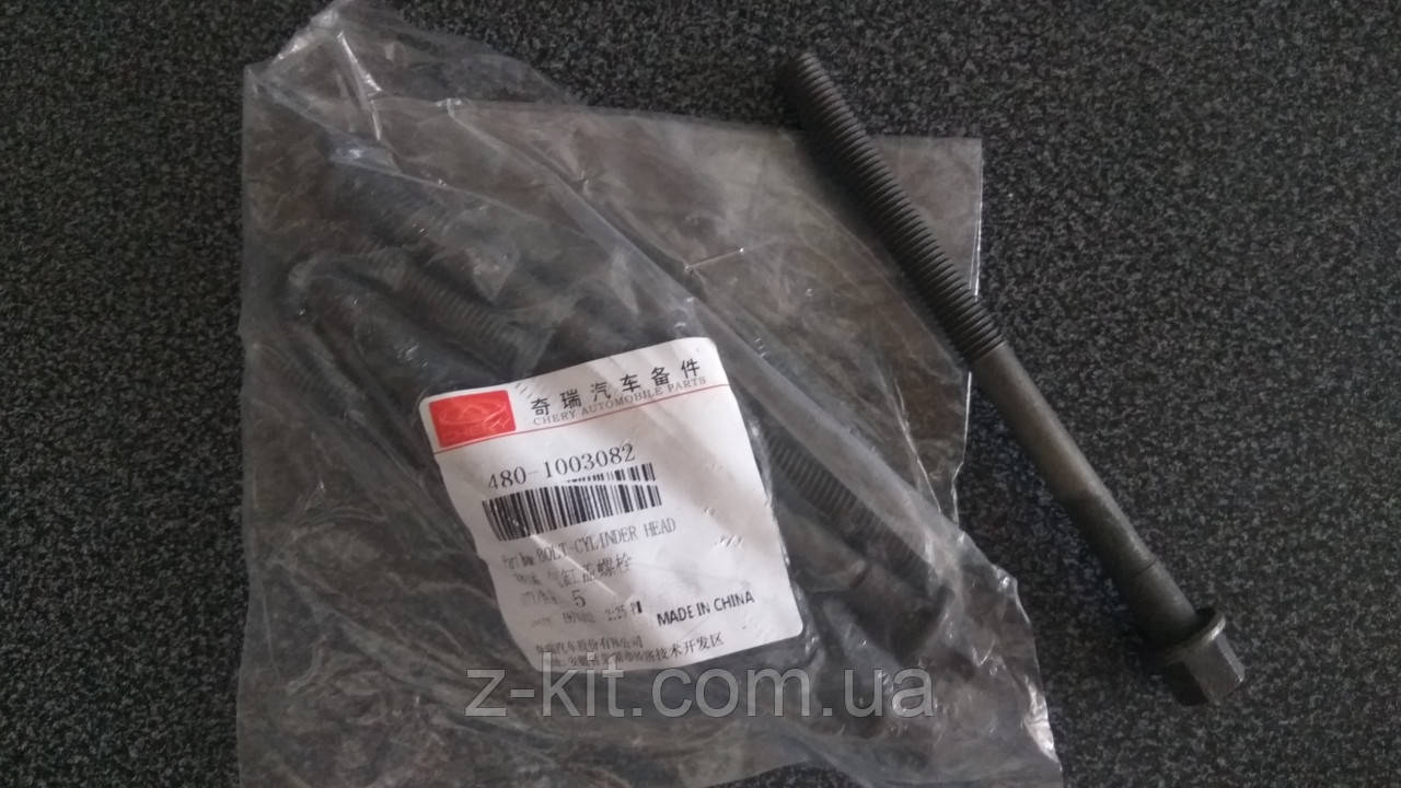 Болт головки блока циліндрів ОРІГИНАЛ CHERY AMULET, 480-1003082