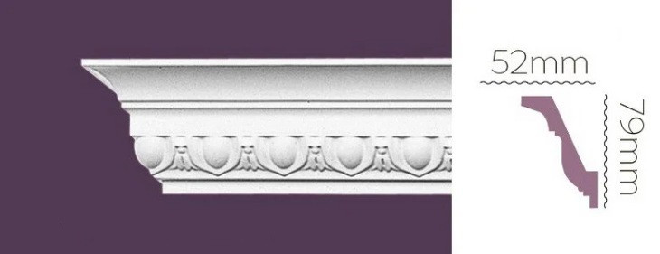 Карниз Home Decor 1114 (79x52)мм