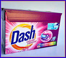 Капсули для кольорового Dash Color frishe 3in1 20шт 530гр ОРИГІНАЛ