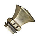 Карниз для штор дворядний, колір антик (труба твістер 16мм), фото 8