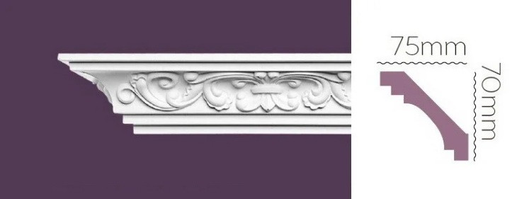 Карниз Home Decor 1126 (70x75)мм