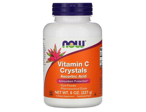 Вітамін С NOW Vitamin C Crystals 227 г, фото 2