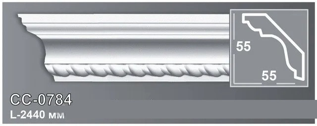 Карниз Perimeter CC0784 (69x41)мм
