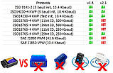 Автосканер ELM327 OBD2 Bluetooth v1.5 чіп PIC18F25K80, фото 4