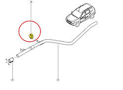 Підвіска-Кронштейн кріплення глушника на Рено Дастер 1.5 dCi починаючи з 2011 р. в - FISCHER (Польща) 223-935