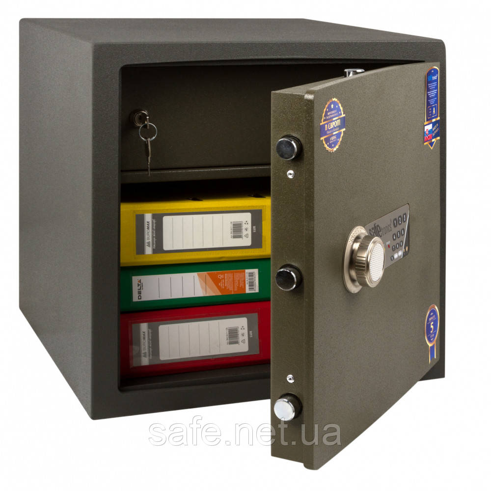 Сейф зламостійкий Safetronics NTR 39Es (ВxШxГ:435x435x442) 1 клас сейф від зламу сейф для грошей і документів