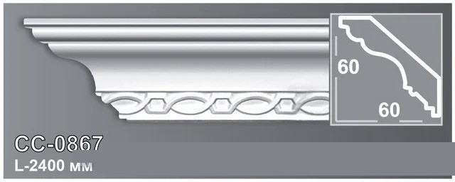 Карниз Perimeter CC0867 (60x60)мм