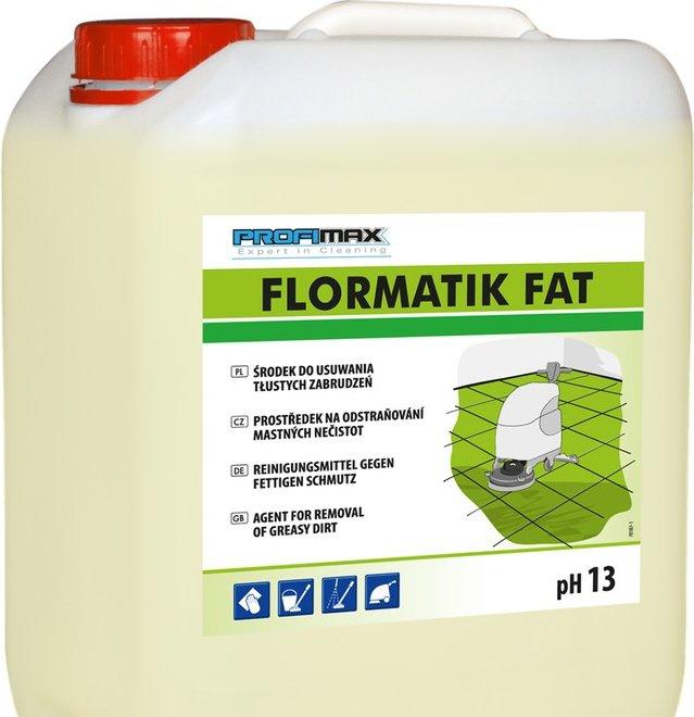 Професійна суміш лугу та поверхнево-активних речовин сильної дії Lakma Flormatik Fat, PH 13, 5 л