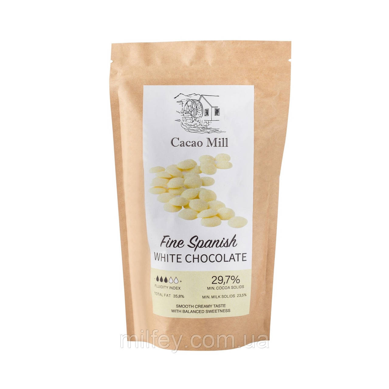 Білий шоколад 29.7% Natra Cacao, 400 г