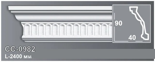 Карниз Perimeter CC0982 (90x40)мм