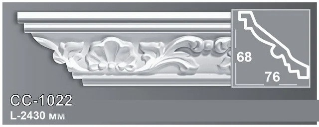 Карниз Perimeter CC1022 (68x76)мм