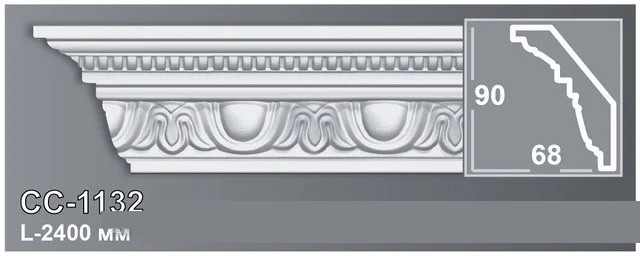 Карниз Perimeter CC1132 (90x68)мм