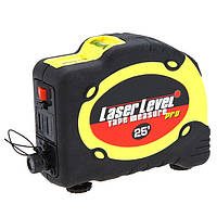 Лазерний рівень Laser Level tape measure pro LV-07 з рулеткою 7,5 м