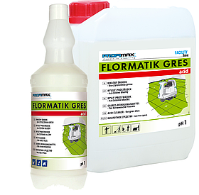 Професійний кислотний ефективний концентрований мийний засіб Lakma Flormatik Gres Acid, PH 1 л