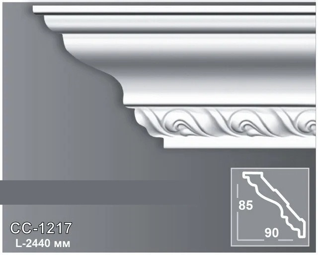 Карниз Perimeter CC1217 (85x90)мм