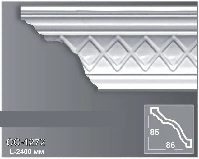 Карниз Perimeter CC1272 (85x86)мм