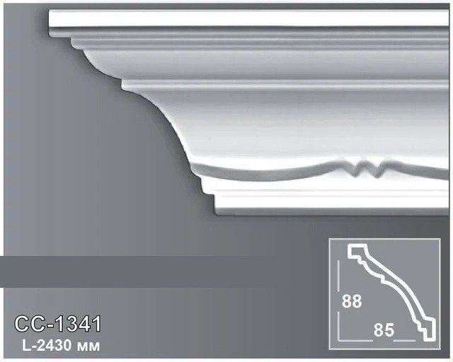Карниз Perimeter CC1341 (88x85)мм