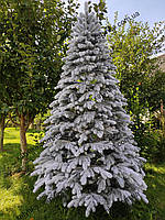 Литая елка Елитная Заснеженная 2.30м. // Лита ялинка / Ель со снегом / Ёлочка густая