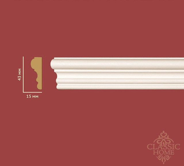 Молдинг Classic Home HM-43043 (43х15)мм