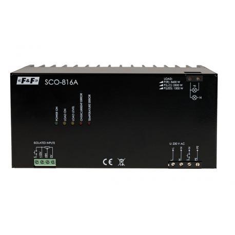 Універсальний диммер SCO-816A 16А 195÷265 AC F&F