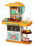 Дитяча ігрова Кухня з водою 889-153-154 Розмір 72-24-52 см, плита, посуд, продукти, фото 3