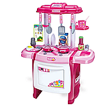 Дитяча ігрова Кухня WD-P19-R19 плита, духовка, звук, світло, посуд, продукти, 2 види, батар, фото 2