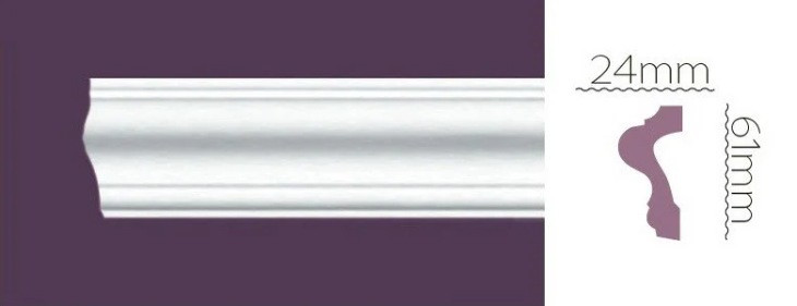 Молдинг Home Decor 1323 (61x24)мм
