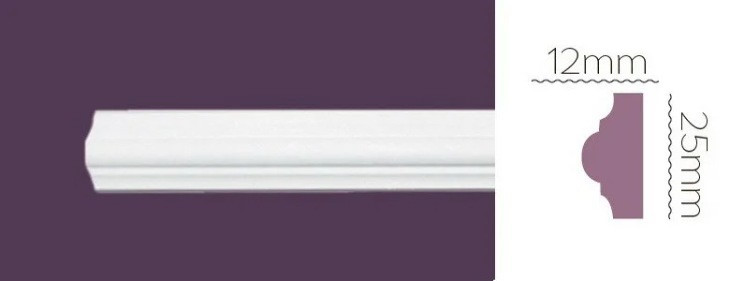 Молдинг Home Decor 1313 (25x12)мм