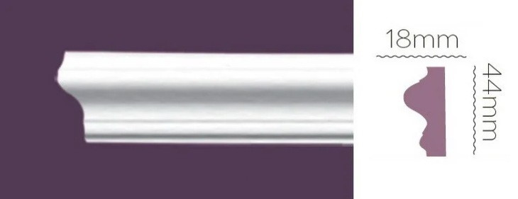 Молдинг Home Decor 1317 (44x18)мм